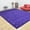 Purple, variant on Rugsotic Carpets Handmade Rugs Hand Knotted Loom Runner 2'6''x6' Blue Silk Mix for Indoor Use