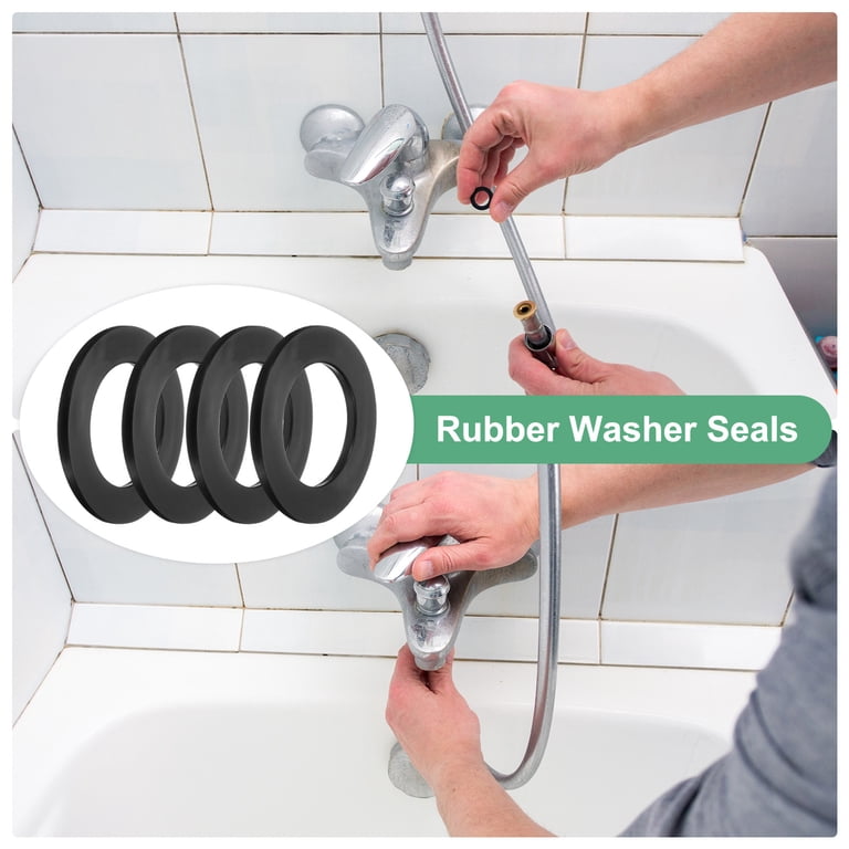 Uxcell 100-Pack M6 Nylon Washers - 11mm OD, 6mm ID, 0.8mm Thick, Clear Sealing Gaskets