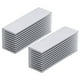 thumbnail image 4 of Kit de disipador térmico de radiador de calor de aluminio con aletas de refrigeración para CPU con Chip electrónico 100x40x30mm con adhesivo conductor térmico 2 uds, 4 of 5