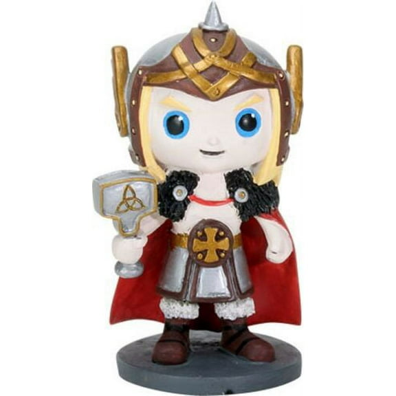 Ebros Norsies Small Figurine 3.75 Inch Tall Norse Viking Collectible (Thor)