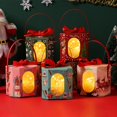 thumbnail image 4 of Puntoco Navidad Caja de frutas navideñas Caja de manzanas Caja de frutas de Nochebuena Liquidación de adornos de decoración interior y exterior en Navidad, 4 of 9