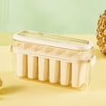 thumbnail image 2 of Kitchen Utensil Set Popsicle Molds With Lids Ice Maker For Homemade Ice And Treats DIY Ice Cube Tray, Beige, 2 of 4