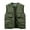 Army Green Tops for Men, variant on IYTR Men's Outdoor Quick Dry Travel Fishing Vest Vest with Pockets Lightweight Breathable Mesh Lining Photographer Waistcoat Khaki XL