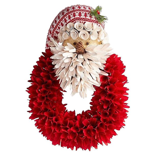 Navidad Pueblo Guirnalda Decoraciones Pegar Ventana Pegar Pegatinas Fiesta Compatible con Adorno para el Hogar Decoración de Mesa Regalo de Navidad Año Nuevo 1 pieza rojo