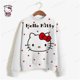 thumbnail image 3 of Sudadera con capucha de gran tamaño de estilo coreano para mujer, sudaderas con capucha Kawaii Harajuku con estampado de Anime HELLO KITTY y bolsillo, chaquetas con capucha, abrigo, Moletom, 3 of 5