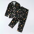 thumbnail image 5 of BJUTIR Boys Clothes Set Long Sleeve Pajama Dinosaur Print Rocket Football Kids Homewear Soft Comfy Loungewear Two Piece Outfit Durable Clothing Set Size 9-10 Years, 5 of 9