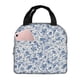 thumbnail image 1 of Disketp Rabbit And Butterfly for Insulated Lunch Bag for Women and Men, Perfect for Work, Hiking, Picnic, 1 of 8