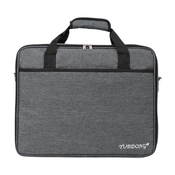 Bolsa para pedalera de efectos ligera con correa de hombro ajustable y gruesa 36x28.5x11.5cm