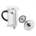 thumbnail image 1 of Filter Coffee Pot, Explosion-proof Safer To Use Easy To Clean Coffee Pot, For Home Travel Gifts Office Silver, 1 of 8