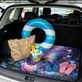 thumbnail image 2 of FOR U DESIGNS Galaxy Butterfly Flower Print Cargo Liner All Weather Trunk Protection for Dogs Cats Vacuum Cleanable Trunk Liner Non-Slip Durable Cargo Mat for SUV Truck Sedan, 2 of 7