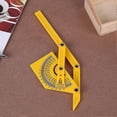 thumbnail image 4 of Plastic Angle Finder Goniometer 0-180 Degree Arm Measuring Ruler Durable Angle Finder Miter Gauge for Carpenter Tool Woodworking, 4 of 5