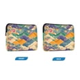 thumbnail image 7 of FORMRS 13"-13.3" Laptop Sleeve Protective Case Soft Carrying Quilted Computer Bag Cover, Beige Floral Wave, 7 of 7