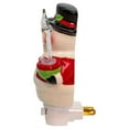 thumbnail image 5 of Kurt Adler 6.5-Inch UL Ceramic Snowman With Bubble Light Night Light, 5 of 6