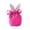 Hot Pink, variant on Bunny Drawstring Bag, Velvet Candy Pouch with Cute Ears, Easter Gift Bag for Party Favor and Decoration