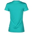 thumbnail image 3 of Nike Women's Dri-Fit Greens V-Neck Golf Top-Teal, 3 of 3