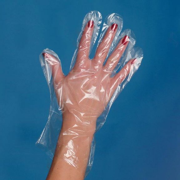 Plastic Gloves, Pack of 100