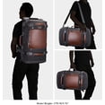 thumbnail image 3 of WITZMAN Large Travel Backpack for Men Canvas Rucksack Carry on Luggage Duffel Bag (A2021 Update Black), 3 of 10