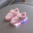 thumbnail image 2 of Childrens Shoes,Casual Fashionable Luminous Breathable Sports Comfortable Soft Soled, 2 of 9