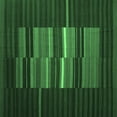 thumbnail image 1 of Ahgly Company Indoor Square Abstract Emerald Green Contemporary Area Rugs, 6' Square, 1 of 4