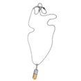 thumbnail image 1 of Punky Gótico de material acero Inoxidable Desmontable Vial Píldora Colgante De Collar De Oro Cuelgan Fernando Píldora colgante vial, 1 of 6