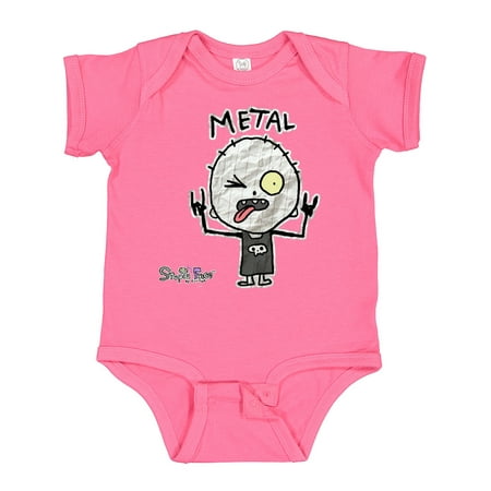 

Inktastic Metal Face Gift Baby Boy or Baby Girl Bodysuit