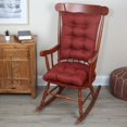 thumbnail image 2 of The Gripper Non-Slip Omega Jumbo Rocking Chair Cushions Set, Seat and SeatBack Pads, 1, Flame Red, 2 of 5