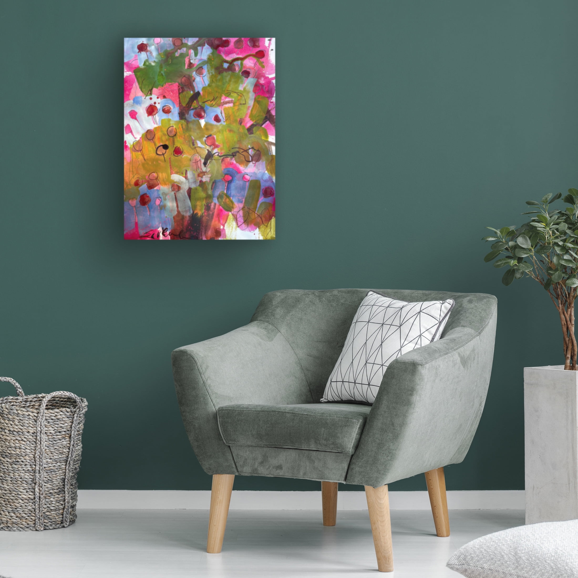 Trademark Fine Art Erin McGee Ferrell  Under the Apple Tree I Canvas Wall Art