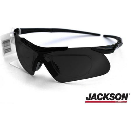 

Jackson Smoke Safety Glasses Anti-Fog Scratch-Resistant Frameless