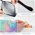 thumbnail image 4 of Haosy 3 Pack Reusable Ziploc Bags BPA Free Healthy Food Storage Bag Leakproof Sandwich Snack Freezer Bags Lovely Panda and Rainbow, 4 of 7
