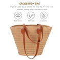 thumbnail image 3 of WEUVEB Tote De Rafia Con Y Capacidad Amplia Para Mujer Uso Diario Y, 3 of 6