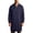 Navy, variant on Fwqbns Men's Long Sleeve Lab Coat Polyester Lightweight Breathable Warehouse Button Down Coat for Work Blue
