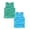 Green, Sky Blue, variant on SGMVNU 2 Pack Unisex Kids Tank Tops Boys and Girls Solid Basic Tanks Summer Casual Sleeveless Athletic Shirts, Green, Light Blue, Size 5-6 Years
