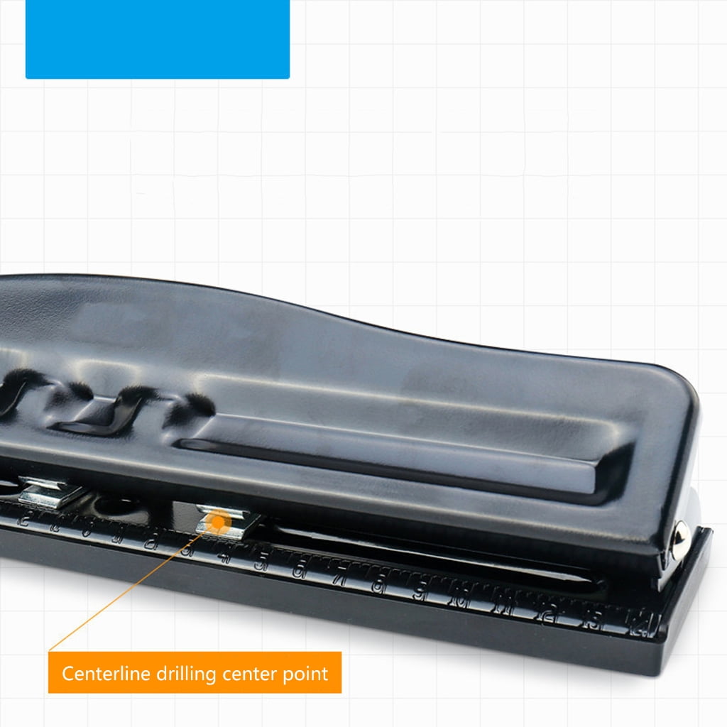 3-Hole 4-Hole Paper Puncher Hand Account Hole Puncher Adjustable Hole Punch