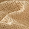 thumbnail image 4 of VERAMUSE 100% Cotton Blanket for Bed Beige 66"x90" Twin XL Size Breathable Thin Blankets for Summer, 4 of 15