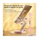 thumbnail image 3 of Soporte 360 Ajustable Plegable Para Tableta/teléfono Rosa transparente, 3 of 4