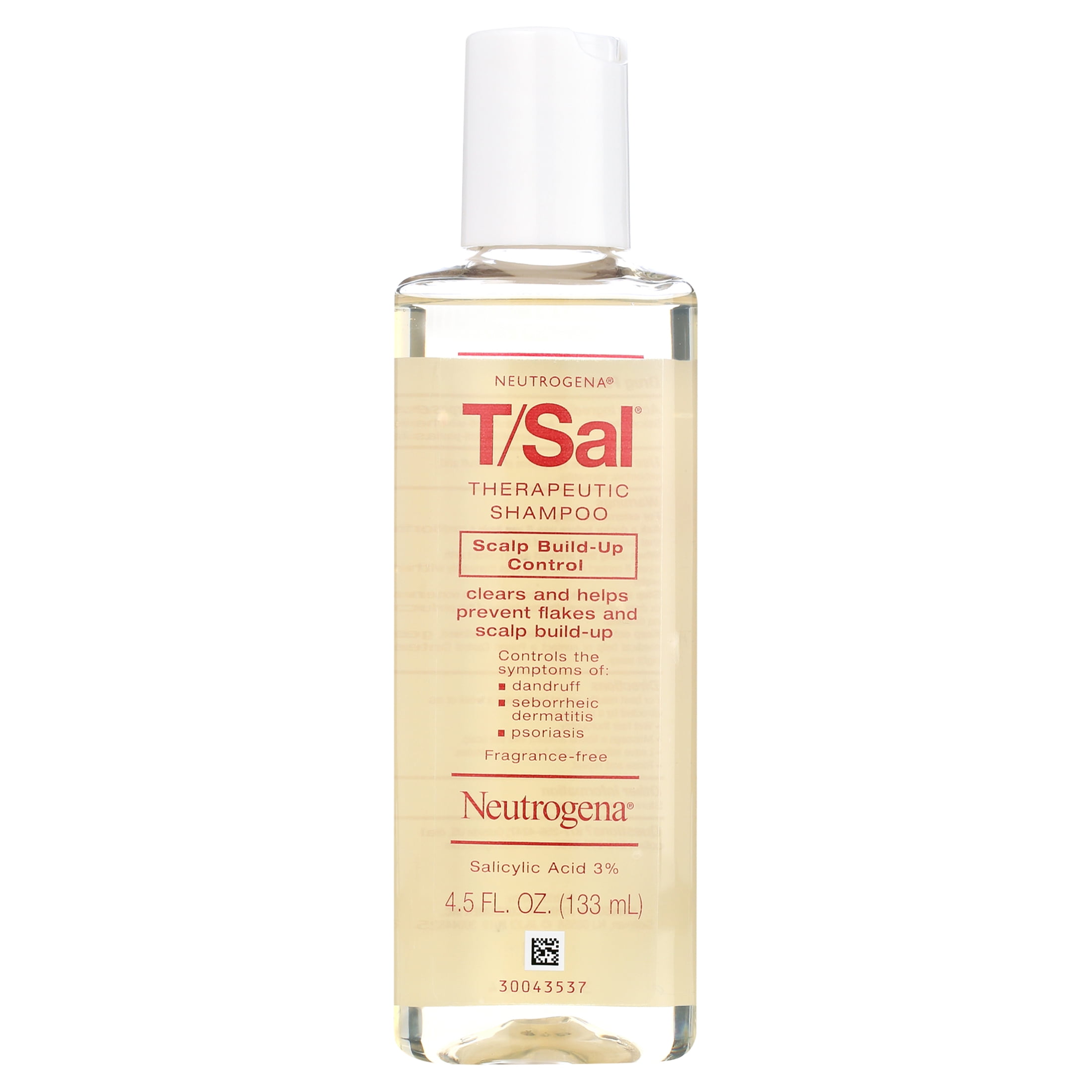 Neutrogena T/Sal Therapeutic Shampoo for Psoriasis & Dermatitis, 3% Salicylic Acid, 4.5 fl. oz  (图3) Neutrogena T/Sal Therapeutic Shampoo for Psoriasis & Dermatitis, 3% Salicylic Acid, 4.5 fl. oz  (图3)
