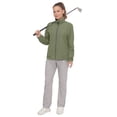 thumbnail image 3 of Little Donkey Andy Women’s Lightweight Breathable Running Golf Hiking Windbreaker Jacket Full Zip Windproof Water Resistant UPF50+ Sage L, 3 of 7