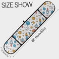 thumbnail image 3 of Dailycode Double Sided Oven Mitt with Loop Heat Resistant Kitchen Long Potholders 7" x 35" Rocket Planet Star, 3 of 6
