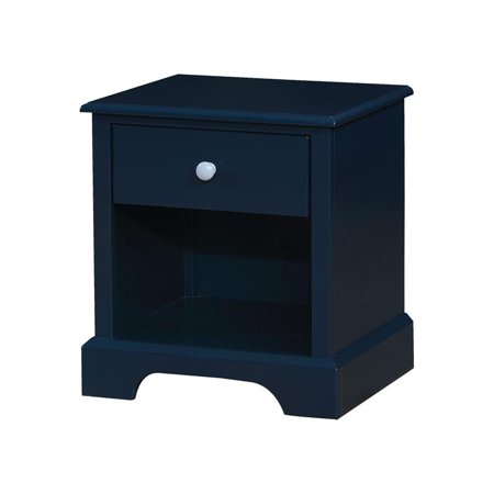 Furniture Of America Belantra Transitional Wood 1 Drawer Kids Nightstand In Blue Walmart Canada