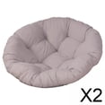 thumbnail image 1 of Cojín de asiento de columpio,Cojines profundos para patio al aire libre,cojín para asiento de columpio,Cojines redondos para mecedoras de interior de mimbre,Funda de cojín para silla de 24 x, 1 of 8