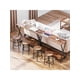 thumbnail image 2 of Consola estante - narrow consola mesa, sofa mesa, 2 niveles industrial style entrada mesa para sala de estar, hallway, y foyer, narrow y long para behind sofa, 2 of 7