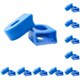 thumbnail image 1 of Eigraketly 1 par de funda protectora profesional para botas de manivela de bicicleta para proteger azul Azul 10piezas, 1 of 6