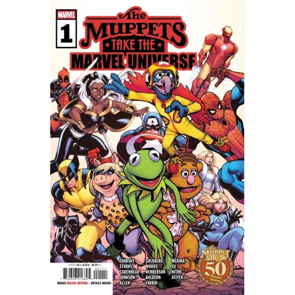 Collectible Muppets Take the Marvel Universe #1 VF ; Marvel Comic Book