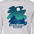 thumbnail image 4 of Inktastic Smoky Mountains Gatlinburg Tennessee with Bear Long Sleeve Youth T-Shirt, 4 of 5