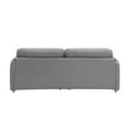 thumbnail image 6 of 79" Multi-functional Storage Loveseat Sofa Couch,Teddy Upholstered 3 Seat Sofa for Living Room,Bedroom,Office,LIGHT GREY, 6 of 7