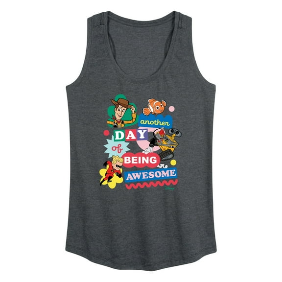 Disney - Another Day Of Being Awesome - Women's Racerback Tank Top
