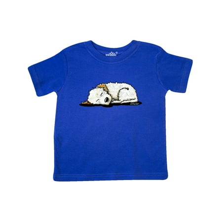 

Inktastic Dog Tired Doodle Pup Gift Toddler Boy or Toddler Girl T-Shirt