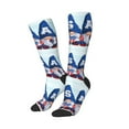 thumbnail image 3 of Cauagu Cute Gnomes in USA Print Women's Men's Ankle Socks 1-pack Casual Athletic Socks for Unisex Adult Moisture-Wicking Socks for Daily Wear/Running/Sport, 3 of 8