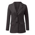 thumbnail image 1 of Vedolay Tops for Women Womens Blazer Jackets Casual Open Front Long Sleeve Work Office Top,Black 3XL, 1 of 4