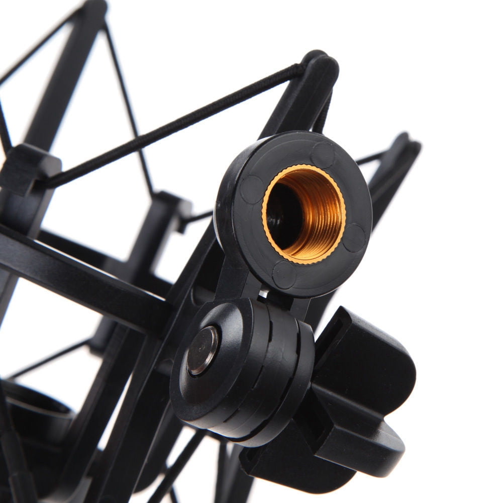 2X Professional Microphone Mic Shock Mount with Shield Articulating Holder Stand Bracket for Studio Broadcast
